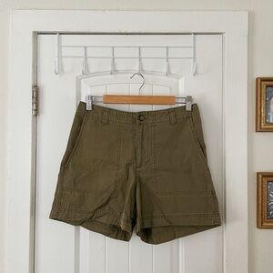 Size 6 Gap 1998 Olive Green Casual Shorts Cotton
